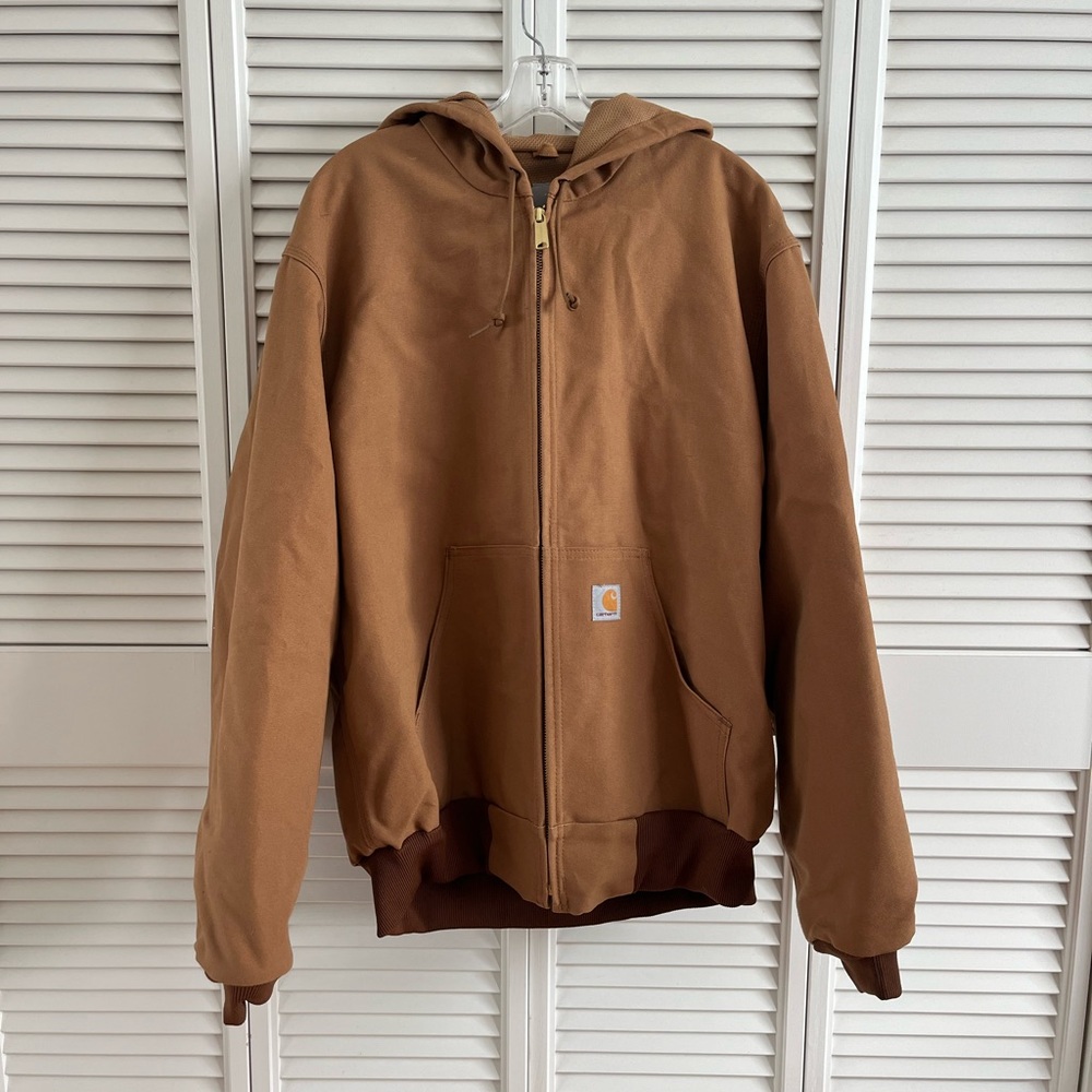 Mens carhartt duck jacket